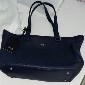 Classic Navy Tote Bag